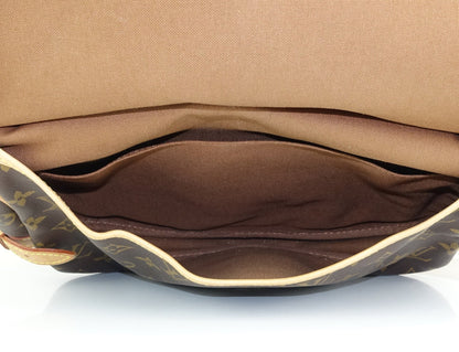 Louis Vuitto Saumur 25 Monogram Canvas Shoulder Bag