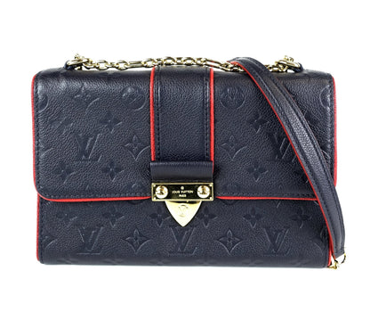 Louis Vuitto Saint Sulpice PM Monogram Empreinte Leather Shoulder Bag