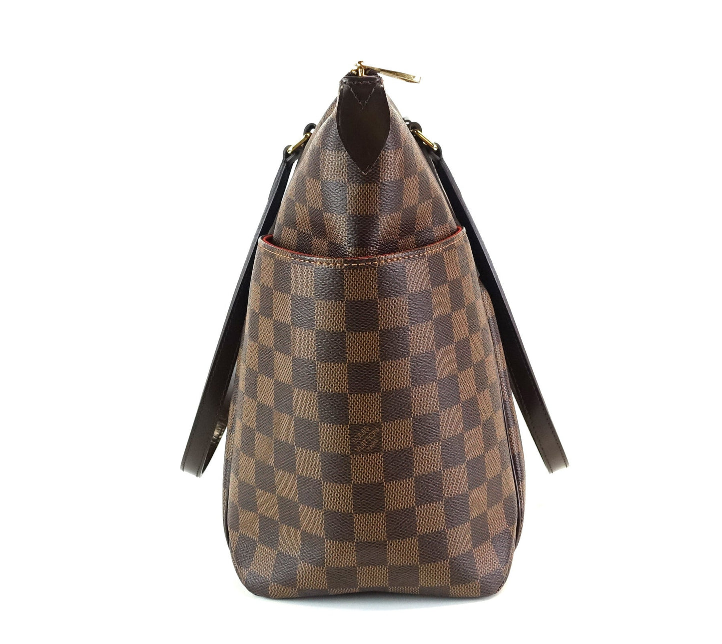 Louis Vuitto Totally MM Damier Ebene Canvas Shoulder Bag