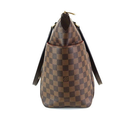 Louis Vuitto Totally MM Damier Ebene Canvas Shoulder Bag