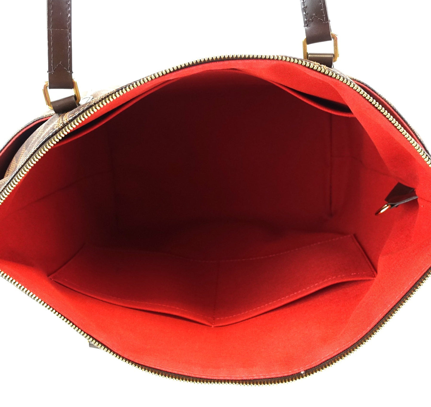 Louis Vuitto Totally MM Damier Ebene Canvas Shoulder Bag