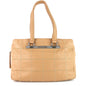 Chanel Choco Bar Caviar Shoulder Bag
