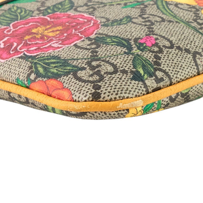 Gucci Ophidia GG Supreme Canvas Floral Clutch Bag