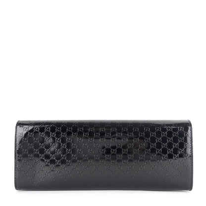 Gucci Micro-Guccissima Patent Leather Broadway Clutch Bag