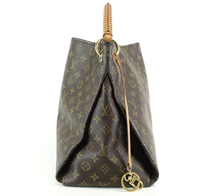Louis Vuitto Artsy MM Monogram Canvas Shoulder Bag