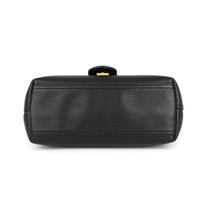 Gucci Marmont Pebbled Calfskin Shoulder Bag