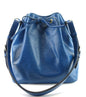 Louis Vuitto Petit Noe Blue Epi Leather Shoulder Bag