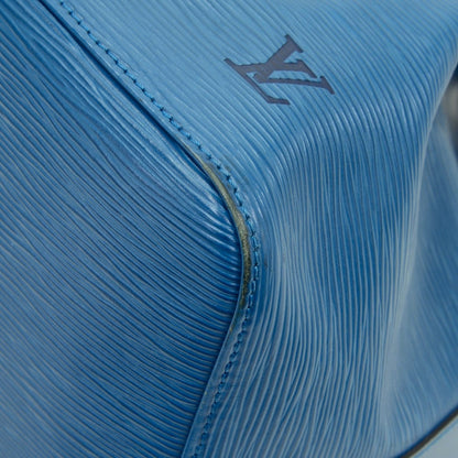 Louis Vuitto Petit Noe Blue Epi Leather Shoulder Bag