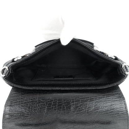 Gucci GG Canvas Horsebit Chain Clutch Bag