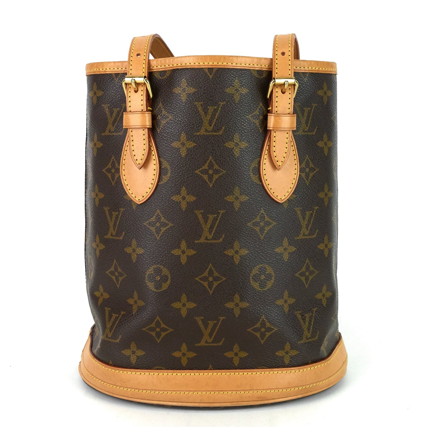 Louis Vuitto Bucket PM Monogram Canvas Shoulder Bag
