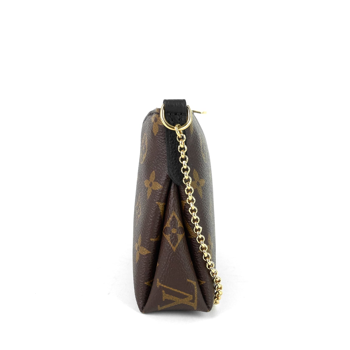 Louis Vuitto Pallas Monogram Canvas Clutch Bag
