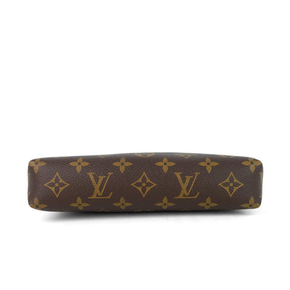 Louis Vuitto Pallas Monogram Canvas Clutch Bag
