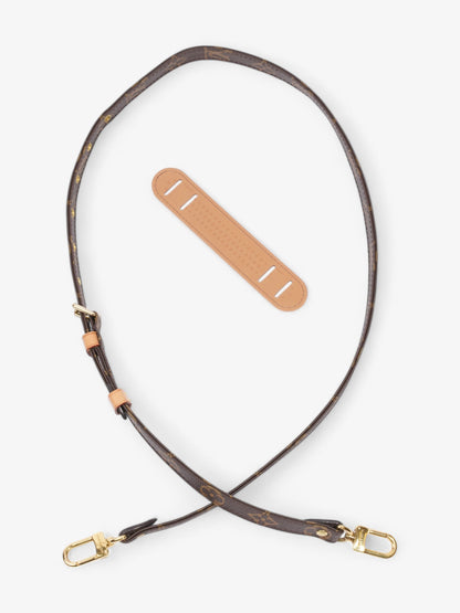 Louis Vuitton Adjustable Shoulder Strap Monogram / Gold Canvas