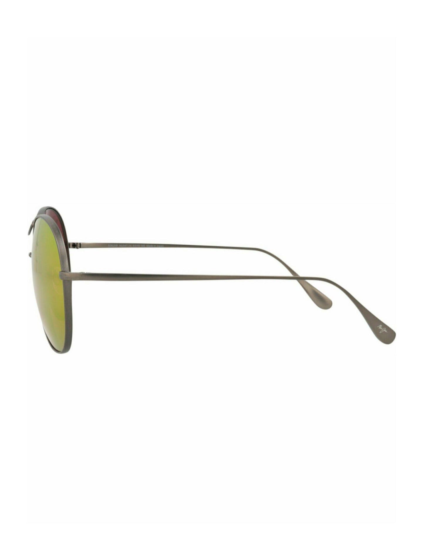 Maui Jim Womens Round/Oval Grey Grey Sunrise Fashion Designer Eyewear