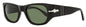 Persol Rectangular Sunglasses PO3307S 95/31 Black 52mm Black