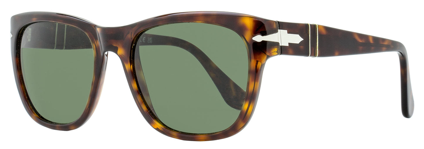 Persol Large Square Sunglasses PO3313S 24/31 Tortoise Brown 55mm Tortoise Brown