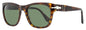 Persol Large Square Sunglasses PO3313S 24/31 Tortoise Brown 55mm Tortoise Brown
