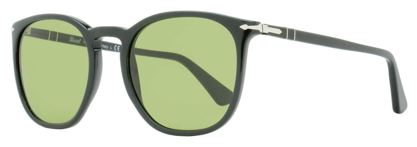 Persol Large Pantos Sunglasses PO3316S 11884E Dark Green 54mm Dark Green