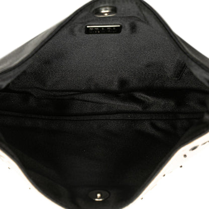 Prada Beaded Satin Cleo Shoulder Bag
