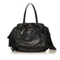 Prada Bow Lambskin Leather Shoulder Bag (SHG-29520)