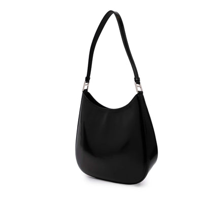 Prada Brushed Leather Cleo Shoulder Bag