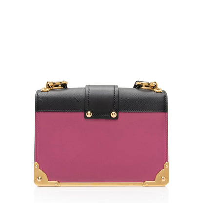 Prada Calfskin Cahier Shoulder Bag (SHF-Iw1abn)