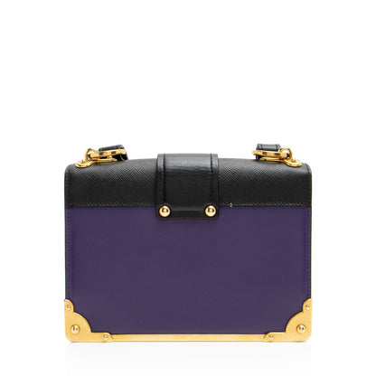 Prada Calfskin Cahier Shoulder Bag
