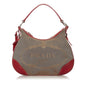 Prada Canapa Logo Canvas Shoulder Bag (SHG-33015)