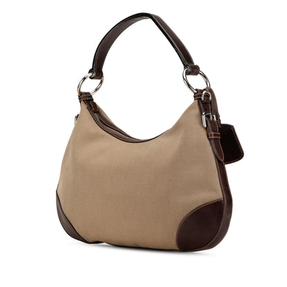 Prada Canapa Logo Shoulder Bag (SHG-OUjj6M)