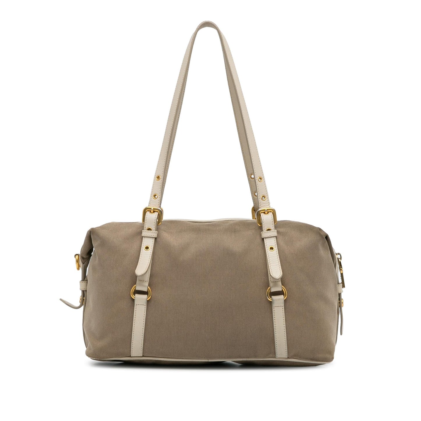 Prada Canapa Logo Shoulder Bag (SHG-VctLf9)