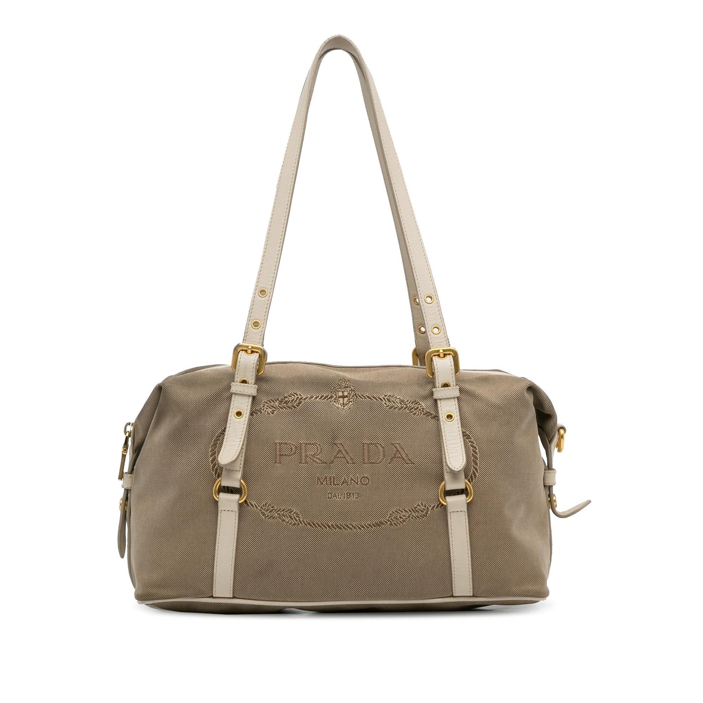 Prada Canapa Logo Shoulder Bag (SHG-VctLf9)