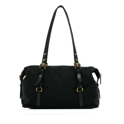 Prada Canapa Logo Tessuto Shoulder Bag (SHG-rGLZ4c)