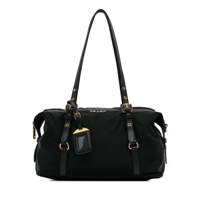 Prada Canapa Logo Tessuto Shoulder Bag (SHG-rGLZ4c)