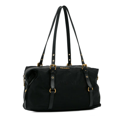 Prada Canapa Logo Tessuto Shoulder Bag (SHG-rGLZ4c)