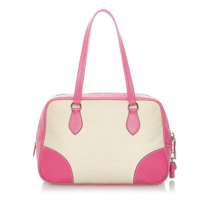 Prada Canvas Shoulder Bag (SHG-32893)