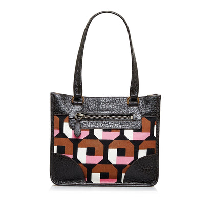 Prada Canvas Shoulder Bag (SHG-FqDrNL)