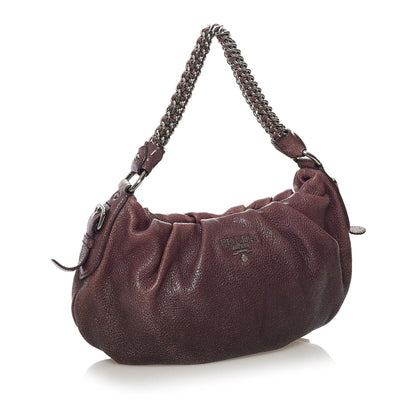 Prada Cervo Lux Shoulder Bag (SHG-31721)