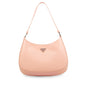 Prada Cleo Brushed Leather Shoulder Bag