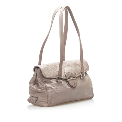 Prada Easy Leather Shoulder Bag (SHG-31706)