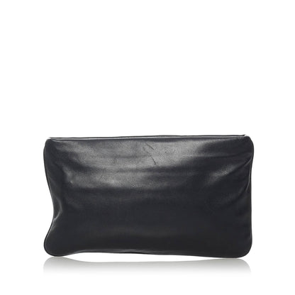 Prada Leather Clutch Bag (SHG-29402)