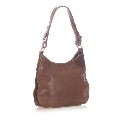 Prada Leather Shoulder Bag (SHG-32349)