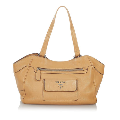 Prada Leather Shoulder Bag (SHG-33865)