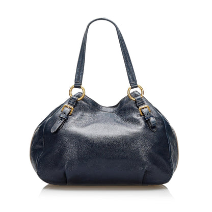 Prada Leather Shoulder Bag (SHG-36104)
