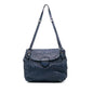 Prada Nappa Gaufre Buckle Strap Shoulder Bag