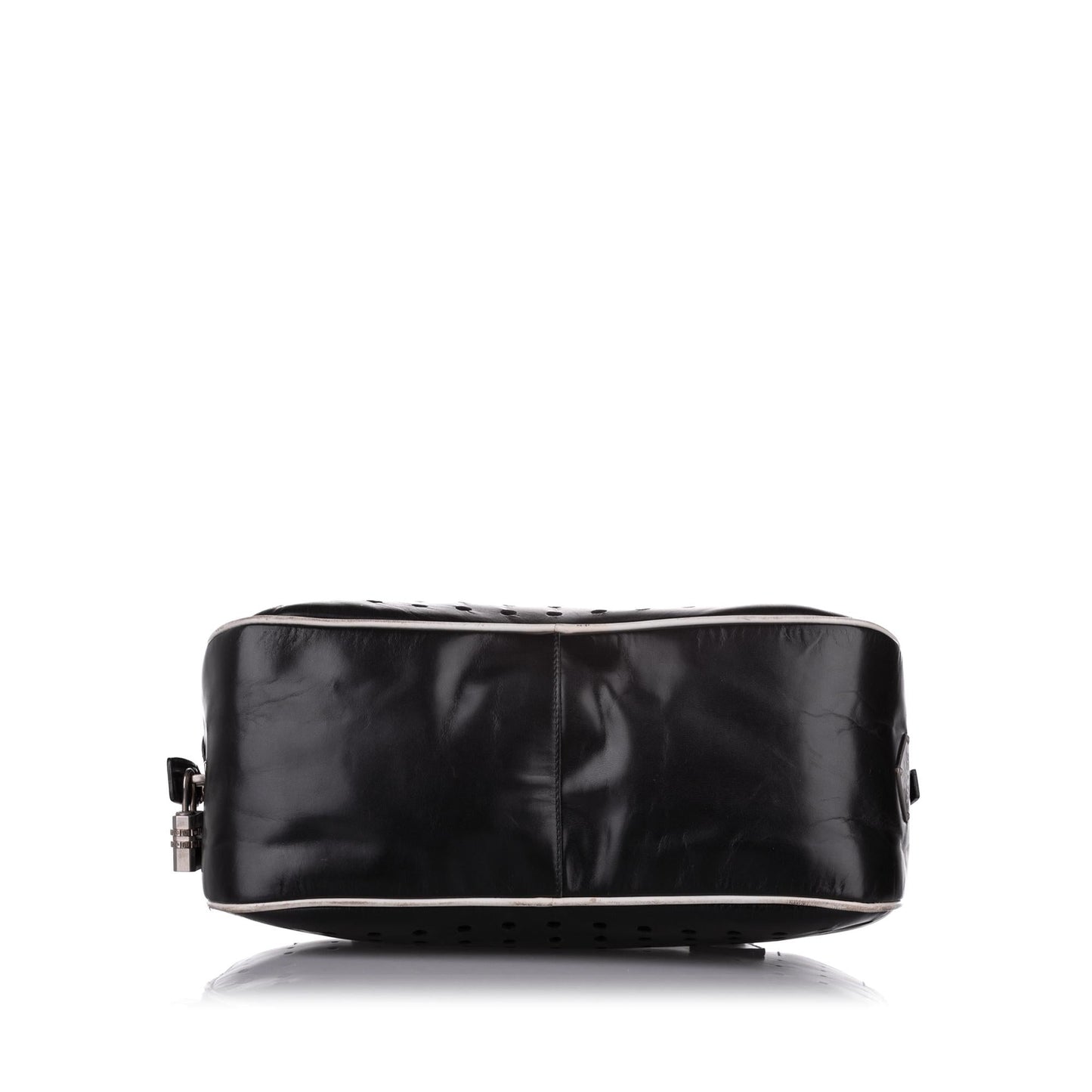 Prada Perforated Leather Shoulder Bag (SHG-31510)