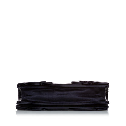 Prada Pleated Satin Clutch Bag (SHG-31019)