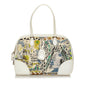 Prada Printed Canvas Shoulder Bag (SHG-37589)