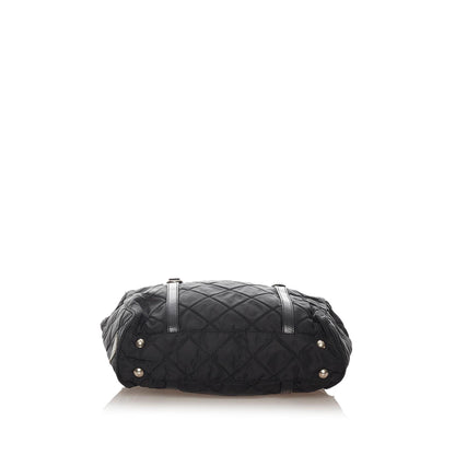 Prada Quilted Tessuto Chain Shoulder Bag (SHG-27691)