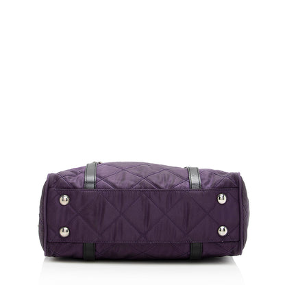 Prada Quilted Tessuto Shoulder Bag (SHF-18583)