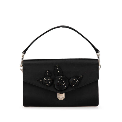 Prada Raso Flower Shoulder Bag